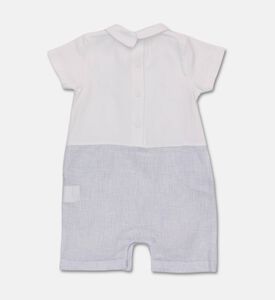 My First Collection Striped Long-sleeve Rompersuit, Packshot View