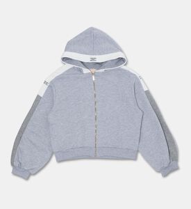 La Mia Bambina Sweater, Grey, 12.5y, Packshot View