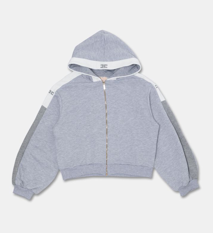 La Mia Bambina Sweater, Grey, 12.5y, Packshot View