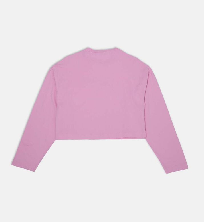 Cotton Sequined Logo T-shirt Cotton Sequined Logo T-shirt