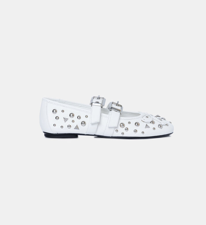Studded Ballet Flats