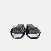 Nerea Leather Flat Heel Sandal