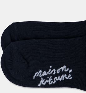 Maison Kitsune Socks Fox, Navy, S, Packshot View