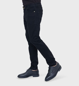 بنطال جينز دندي ضيق من القطن