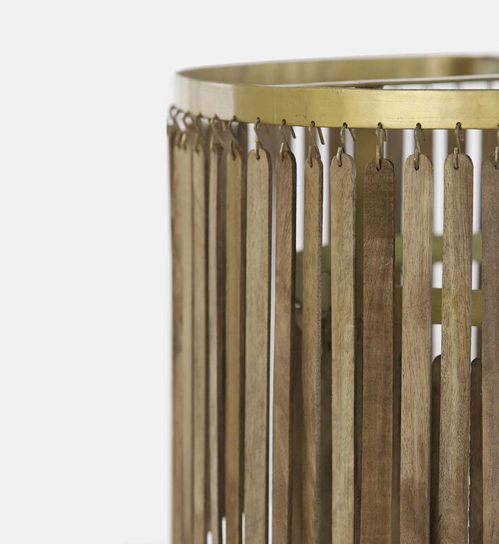 مصباح قلادة خشبي Gularo D45