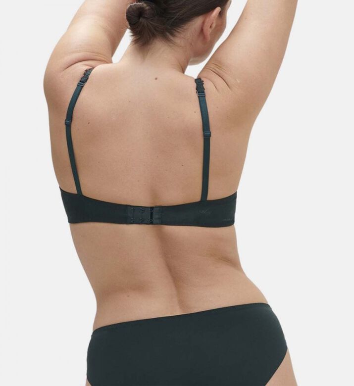 Wish Embroidered Half-cup Bra