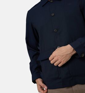 Hackett London Button Closure Long-sleeve Sweater, Model View