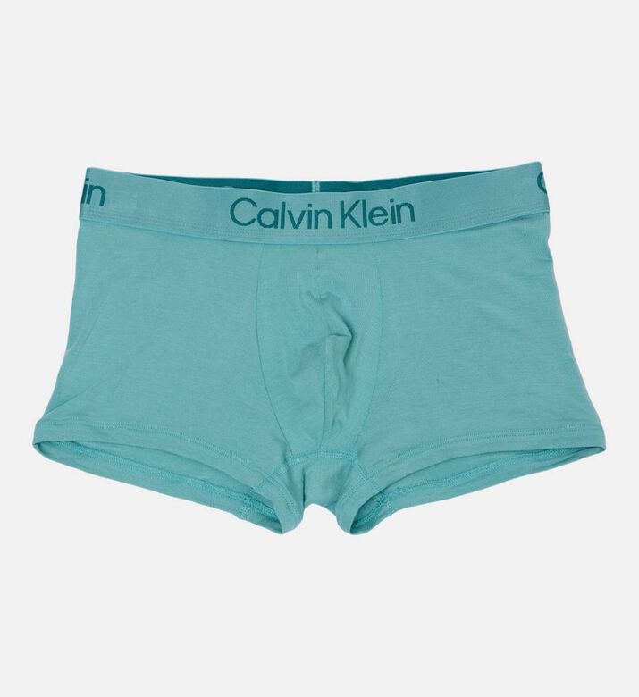 Calvin Klein Classic Logo-print 3-pack Trunks, Grey, S, Packshot View
