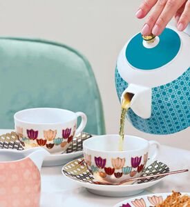 Silsal Teacups Saucers S6 Khaizaran, Packshot View