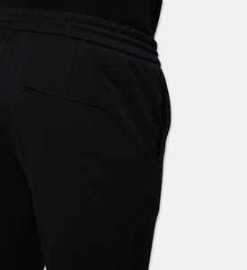 Les Deux Button Closure Slip Pockets Pants, Black, 30-32, Model View