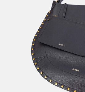 Oskan Grained Leather Hobo Bag