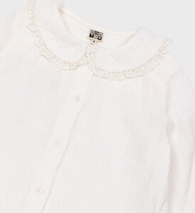 هورتنس بلوزة شاش مزدوجة