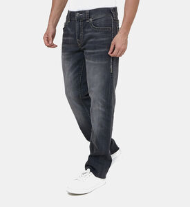 Straight-leg 5-pockets Denim Pants
