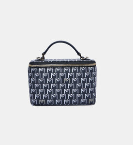 حقيبة كتف كوليت بشكل صندوق بطبعة لوغو الماركة