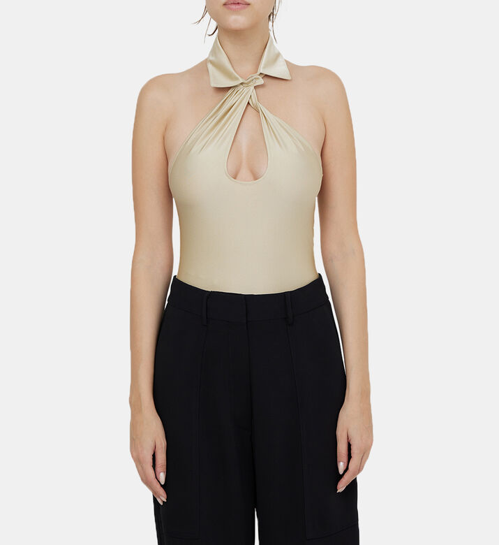 Cut-out Detail Bodysuit