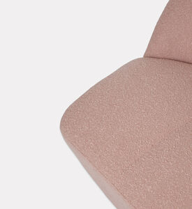 Home Deco and More Pettal Lounge Chair, Pink, Packshot View