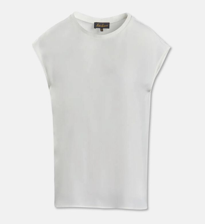 Luisa Spagnoli Battisero Cap-style Shoulders Top, Packshot View