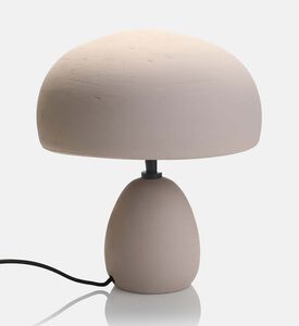 Home Deco and More Kumaar Iron Terracotta Table Lamp, Light-blue, Packshot View