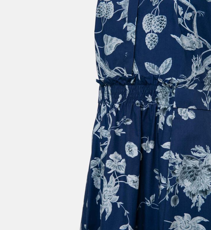 Full Skirt Sleeveless Midi Dress Full Skirt Sleeveless Midi Dress