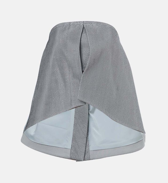 Metallic Sleeveless Bandeau Top