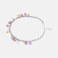 Floral Charm Bracelet