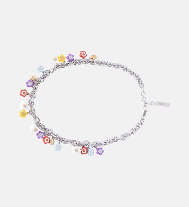 Floral Charm Bracelet