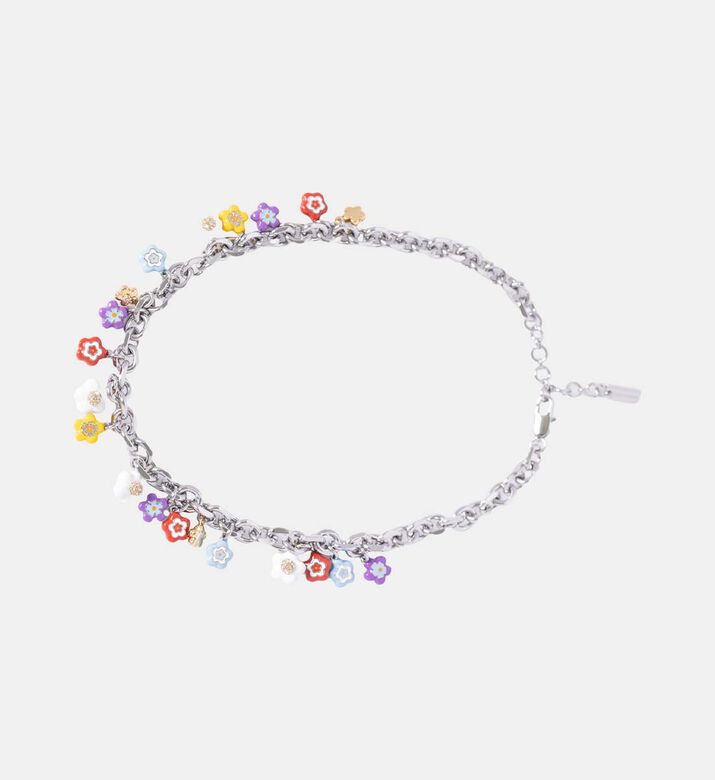 Floral Charm Bracelet