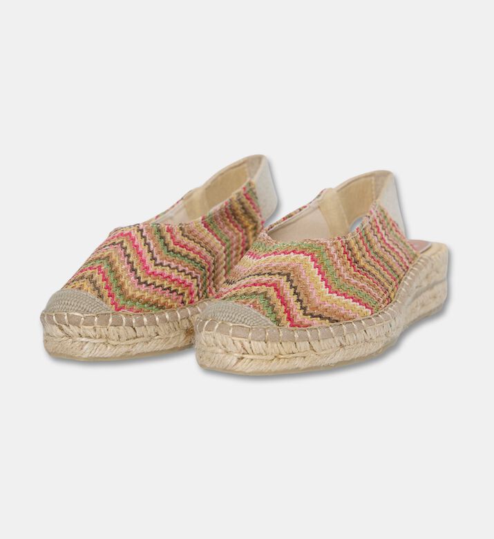 Salvi Multicolor Slingback Espadrilles, Packshot View