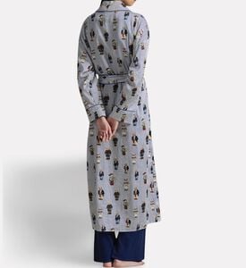 Polo by Ralph Lauren All-over Bear-print Robe, Model View