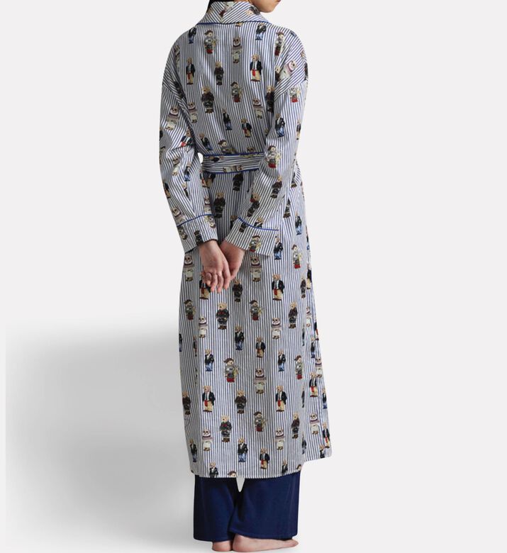 Polo by Ralph Lauren All-over Bear-print Robe, Model View