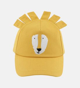 قبعة بتصميم أسد قطن