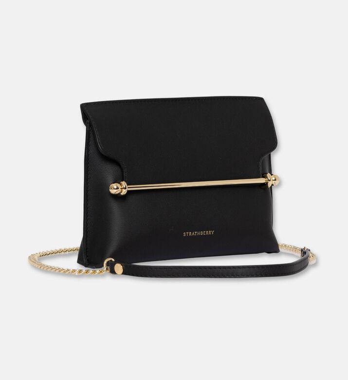 Strathberry Bag Mini Stylist, Black, Packshot View