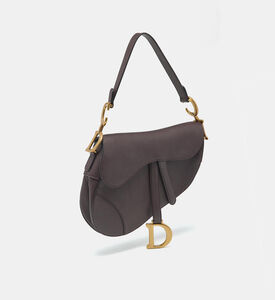 Dior Preowned Dior Burgundy Oblique Saddle Bag, Packshot View