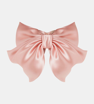 Satin Bow Hair Clip
