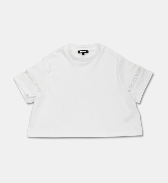 DKNY Logo-embroidery Regular-fit T-shirt, Packshot View