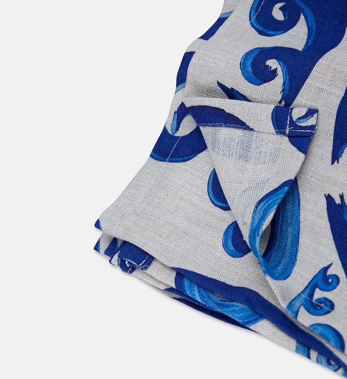 Themis Z Athenee Peacock 2-piece Non Stain Napkins Set, Packshot View