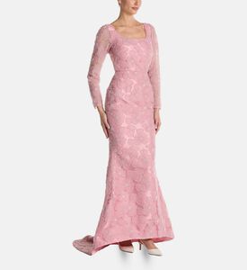 Savanna Dress, Pink, M, Model View