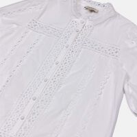 English Embroidery Polin Mini Dress