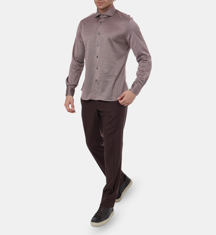 Corneliani Shirt, Brown, 45, Model View