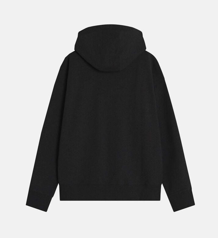 Casual Zip Fastening Hooded Sweater