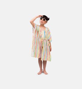 غطاء ملابس سباحة بطبعة كونفيتي