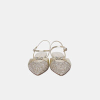 Grace Glittered Fla Heel Sandals