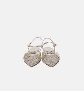 Grace Glittered Flat Heel Sandals