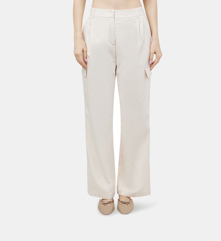 بنطال كارغو قطن معالج بنطال كارغو قطن معالج