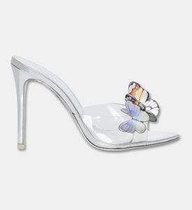 Sophia Webster Vanessa Pointed-toe Mules, Silver, Eu-39, Packshot View