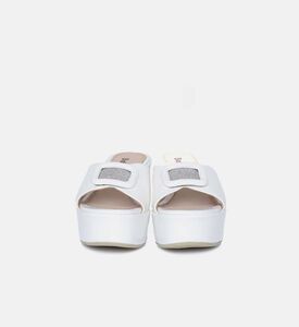 صندل بكعب ويدج سهل الارتداء