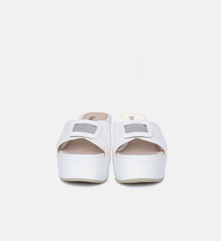 صندل بكعب ويدج سهل الارتداء