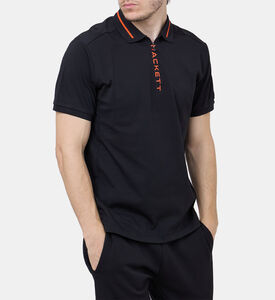 Logo Printed Placket Polo Shirt Logo Printed Placket Polo Shirt