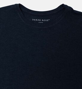 تيشيرت قطن أساسي بأكمام قصيرة