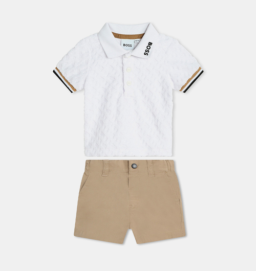 Baby Boy Cotton-blend Polo Short